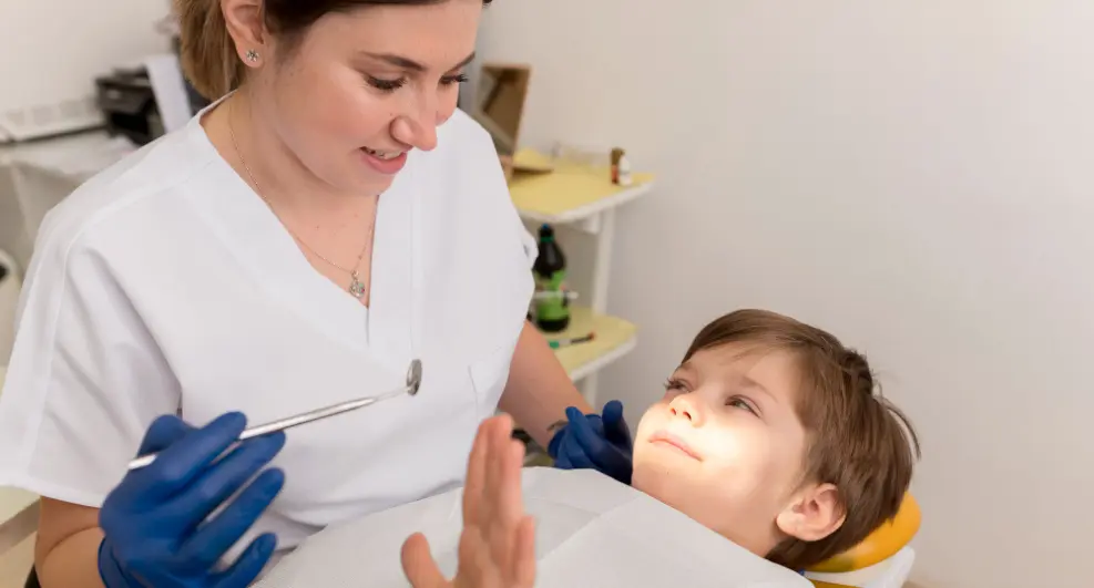 Dientes con caries en niños